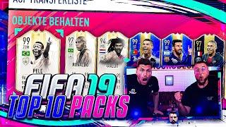 Unsere TOP 10 PACKs in FIFA 19  Diese Packs waren zu KRANK  Der etwas andere RÜCKBLICK 