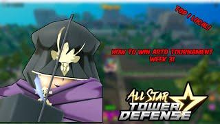 HOW TO WIN ASTD TOURNAMENT  WEEK 31