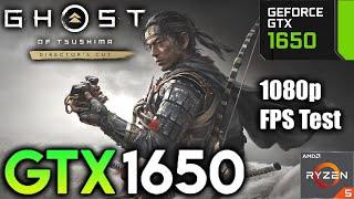 Ghost of Tsushima on GTX 1650 - 1080p PC Performance Test