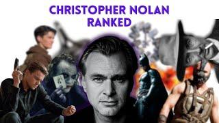 Christopher Nolan Films Ranked with Oppenheimer