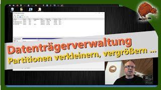 Datenträgerverwaltung in Windows – Partitionen aufteilen zusamenführenvergrößern verkleinern