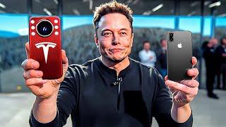 Elon Musk Teslas New Pi Phone Beats iPhone 16 in EVERY WAY