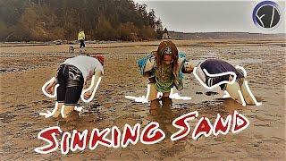 Sinking Sand and Bending Kids