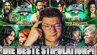 DIE BESTEN MATCH STIPULATIONS FÜR WRESTLEMANIA 40?  WRESTLEMANIA 40 PREDICTION