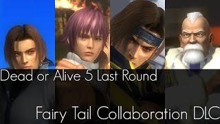 Dead or Alive 5 Last Round - Fairy Tail Collaboration DLC FAIRY TAILコラボレーションコスチューム