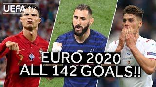 Watch all 142 goals scored at UEFA EURO 2020