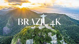 Brazil 4K Ultra HD 60fps HDR  Scenic relaxation film with Calming music for stress relief #Amazon