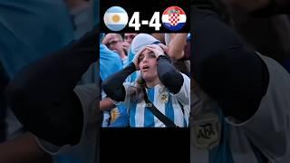 Argentina vs Croatia World cup Semi Final panalties  #football #messi #youtube #shorts