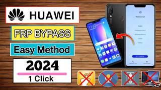 All Huawei FRP Unlock 2024  Huawei Google Account Bypass Without PC