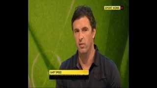 Gary Speed last interview on Football Focus 26th November 2011