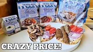 HOW MUCH? New The Real Greek PORK GYROS & LAMB KOFTAS Review