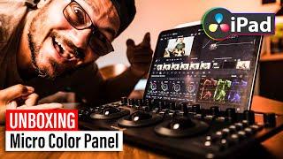 Unboxing Micro Color Panel for DaVinci Resolve for iPad