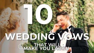 Funny Wedding Vows Compilation  Prepare to Burst into Laughter with These 10