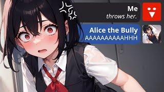 Character.ai but i bullied Alice the Bully too much and made her insane...