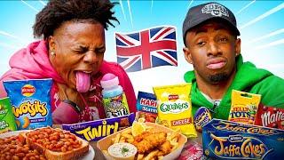 SPEED TRIES BRITISH SNACKS