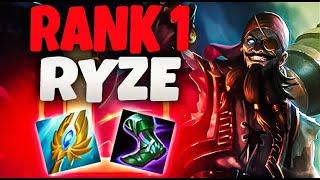 Rank 1 Ryze 1v9s Perfect Game 15 Kills Ryze vs Talon - Trisend3