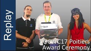 Award Ceremony @OCWC17 Poitiers