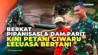 BERKAT PIPANISASI & DAM PARIT KINI PETANI CIWARU LELUASA BERTANI