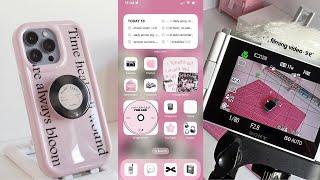 iphone 13 pro transformation   aesthetic ios 16 setup accessories for phone airpods & iwatch