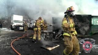 Beacon Hose Responds to Dumpster Fire