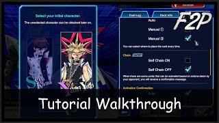 Duel Links Tutorial Walkthrough What To Do After Installing