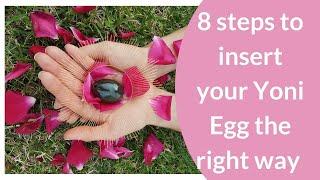 YONI EGG - How to insert your egg the right way.