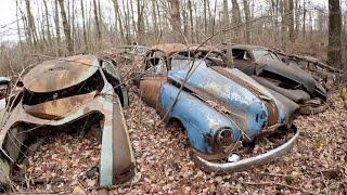 ABANDONED JUNKYARD - Full Of Antique Cars