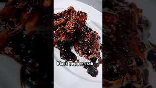 Black pepper crab Проработка