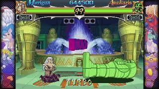 Night Warriors Darkstalkers Revenge Xbox One Arcade as Morrigan