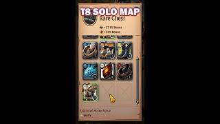 Two purple chests in a row  T8 solo dungeon map #shorts