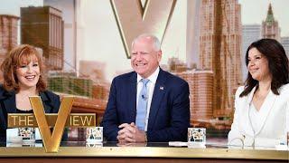 VP Nominee Gov. Tim Walz On The Difference Between A Biden and Harris Administration  The View