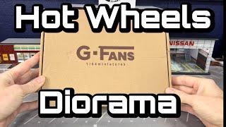 Hot Wheels G Fan Diorama’s Let’s open and Build