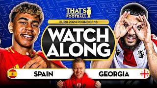 SPAIN vs GEORGIA LIVE EURO 2024 with Mark GOLDBRIDGE LIVE