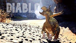 Hunting DIABLOCERATOPS on GATEWAY - The Isle Evrima - Dibble gameplay