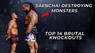 Saenchais Brutal Knockouts Destroying Monsters