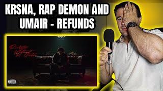 Umair Rap Demon KR$NA - REFUNDS Reaction