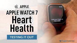 Testing the Apple Watch 7s ECG and Heart Rate Monitor