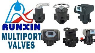 Runxin Automatic multiport valve factory visit China - F67b1