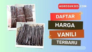 Daftar Harga Vanili Kering Terbaru di Pasar Lokal - www.agrosukses.com