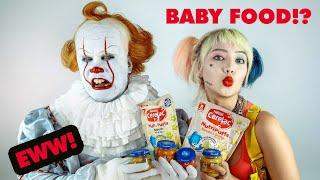 Pennywise Eats Baby Food ft. Harley Quinn  Prince De Guzman Transformations