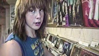 Metalhead Teens in a Record Store 1989