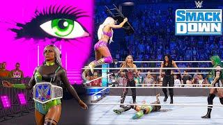 WWE 2K22 Liv Morgan Updated GFX Trons Mod ft. Charlotte Flair Return WWE Smackdown 2022