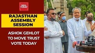 Rajasthan Political Crisis CM Ashok Gehlot To Move Trust Vote As Assembly Session Begins Today