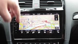 VW Golf 7 - Navigation mit Discover Pro