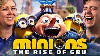 MINIONS THE RISE OF GRU 2022  Movie REACTION  Illumination