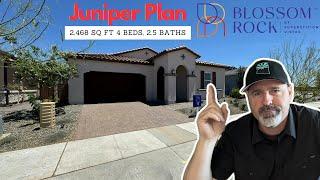 New Home Tour of the Juniper Floor Plan in Blossom Rock  Apache Junction AZ