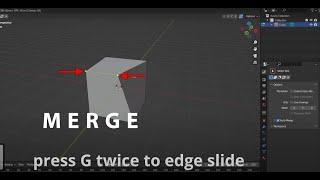 Blender Merge Vertices Tutorial