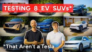 BEST ELECTRIC SUV  Testing 8 EV SUVs