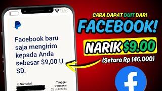 Cara Mendapatkan Uang dari Internet FACEBOOK Meta Platform  Terbukti Membayar