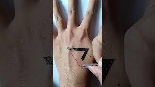 How to Make Simple Triangle Tattoo